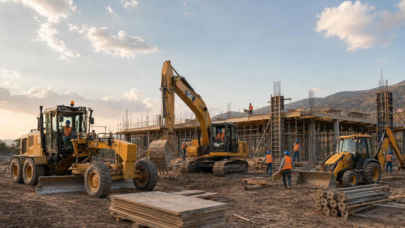 Equipo de Coimpreq en obra
